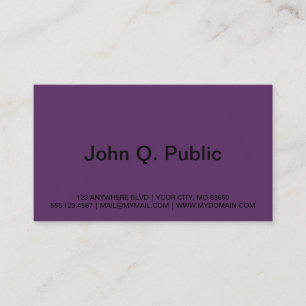 Spacey Los Angeles Business Card