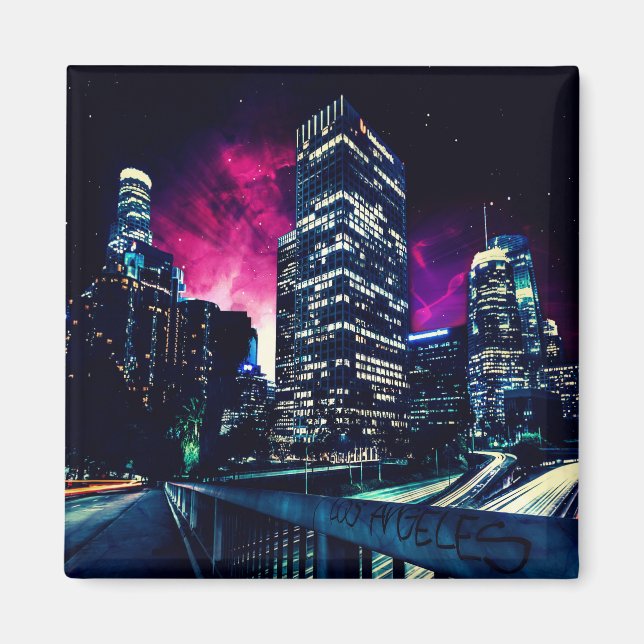 Spacey Los Angeles Magnet (Front)