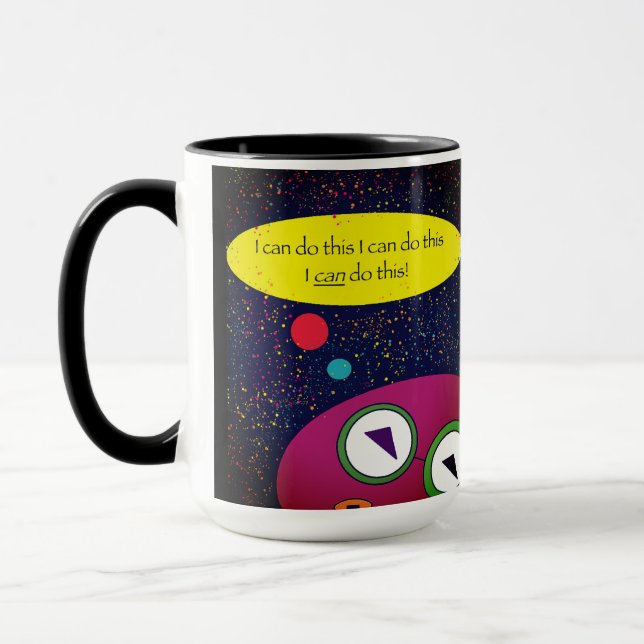 Spacey mug full of possibilities!  (Left)