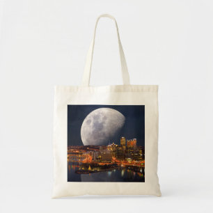 Spacey Pittsburgh Tote Bag
