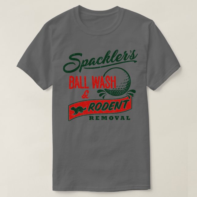 Spacklers Ball Wash T-Shirt (Design Front)