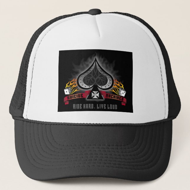 Spade 1 trucker hat (Front)