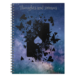 Spade Butterfly Thoughts and Dreams Journal