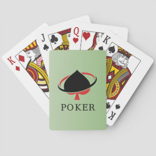Spade Symbol Casino Style Classic Playing Cards