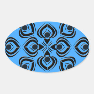 Spades Oval Sticker