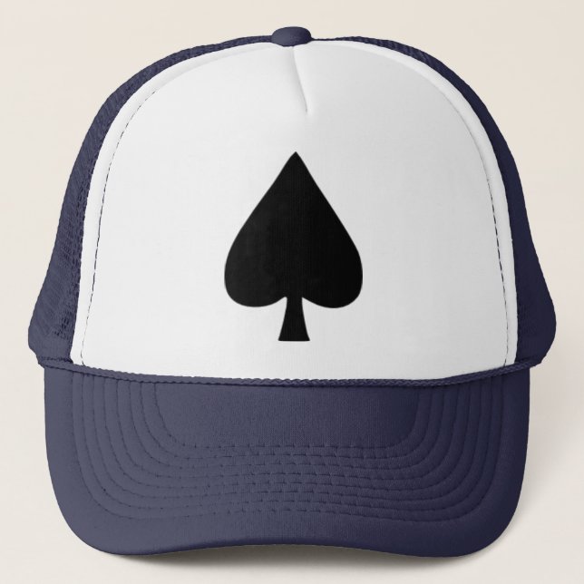 Spades - Poker Trucker Hat (Front)