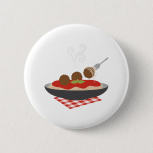 Spaghetti 6 Cm Round Badge