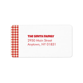 Spaghetti and Meatballs 1st Birthday Mailing Label