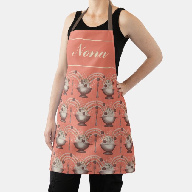 Spaghetti and meatballs  apron (Insitu)