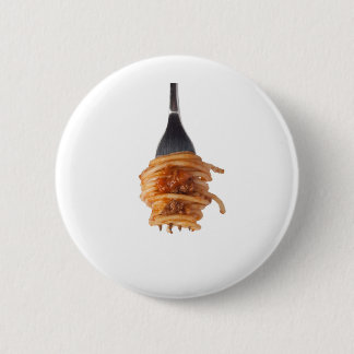 Spaghetti bolognese 6 cm round badge