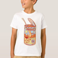 Spaghetti Can Retro poster