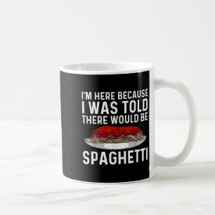 Spaghetti Design For Men Women Kids Italian Pasta  Coffee Mug