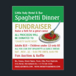 Spaghetti Dinner Fundraiser Event Flyer<br><div class="desc">Spaghetti Dinner Fundraiser Event Advertising Flyer by The Business Card Store.</div>
