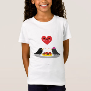Spaghetti Meatballs Romantic Date T-Shirt