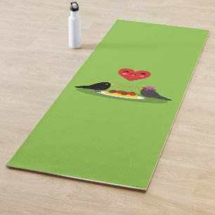Spaghetti Meatballs Romantic Date Yoga Mat