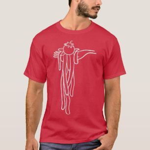 Spaghetti on Fork Head Chef T-Shirt