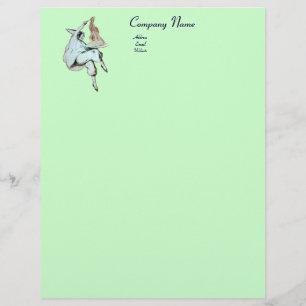 SPAGHETTI PARTY, ITALIAN KITCHEN,RESTAURANT green Letterhead Design
