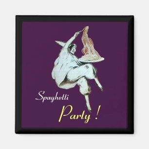 SPAGHETTI PARTY ITALIAN KITCHEN, RESTAURANT purple Magnet