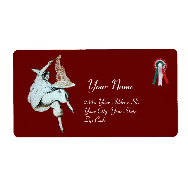 SPAGHETTI PARTY ITALIAN KITCHEN, RESTAURANT red (Front)