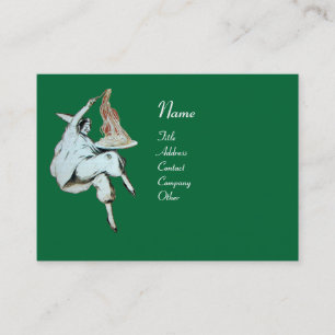 SPAGHETTI PARTY ITALIAN KITCHEN, RESTAURANT red Business Card