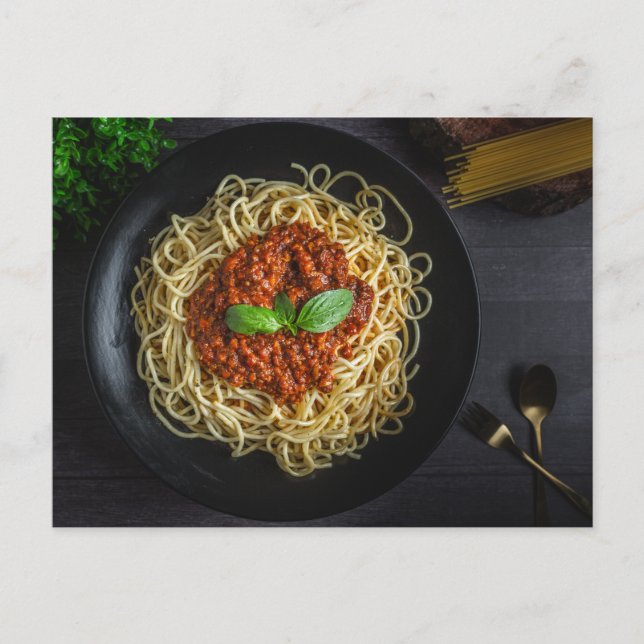 Spaghetti Postcard (Front)