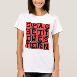 Spaghetti Western, Movie Genre T-Shirt