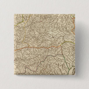 Spain 15 Cm Square Badge