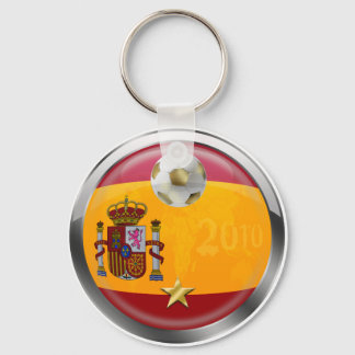 Spain 2010 World Champions Winners 1 Star Gifts Key Ring