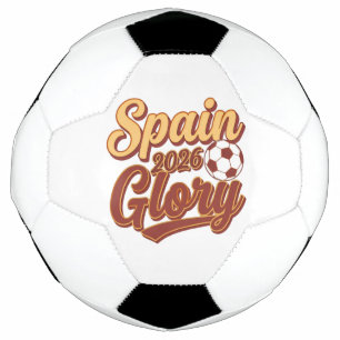 Spain 2026 Glory Vintage Soccer Ball