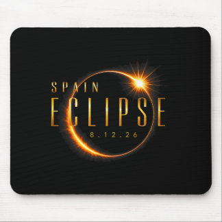 Spain 2026 Total Eclipse 08 12 26 Solar Eclipse Mouse Pad
