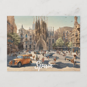 Spain (2) postcard