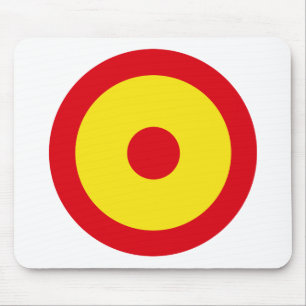 Spain Air Force Roundel Mouse Pad