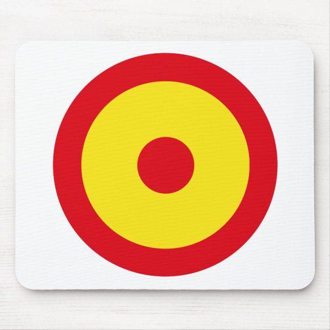 Spain Air Force Roundel Mouse Pad (Front)