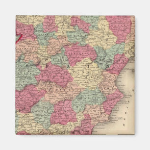 Spain and Portugal 13 Magnet