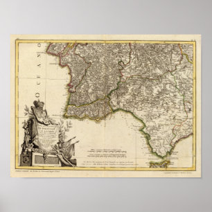 Spain and Portugal 15 Poster