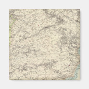 Spain and Portugal 16 Magnet