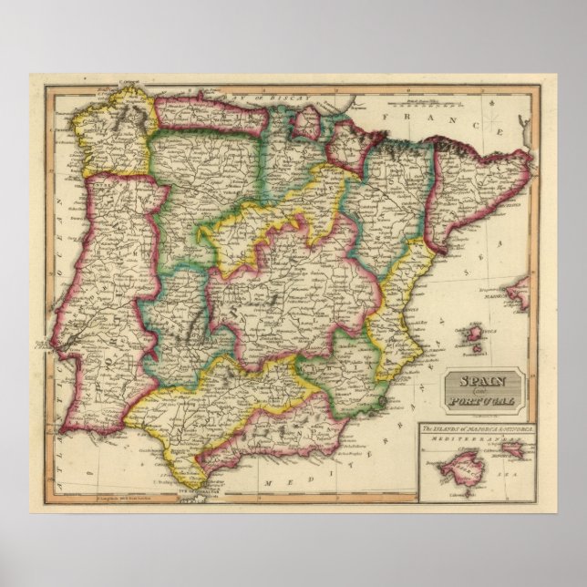 Spain and Portugal 19 Poster (Front)