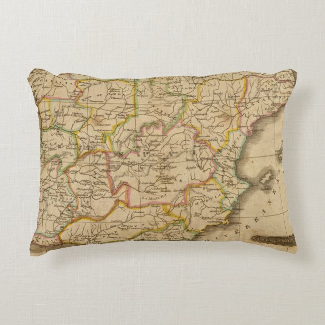 Spain and Portugal 4 Decorative Cushion (Front)