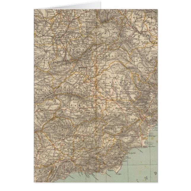 Spain And Portugal Atlas Map (Front)