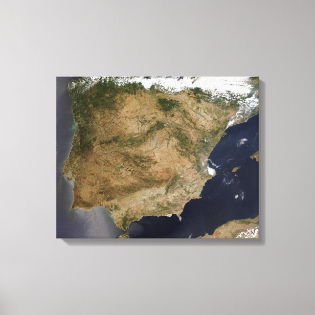 Spain and Portugal Canvas Print (Front)