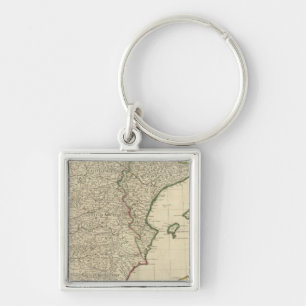Spain and Portugal Key Ring