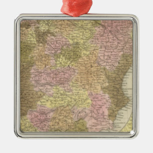Spain And Portugal Metal Tree Decoration
