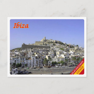 Spain - Balearic Islands - Ibiza - Eivissa - Postcard