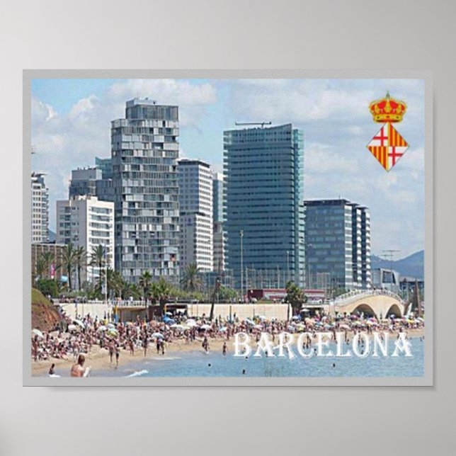 Spain - Barcelona - Poster (Front)