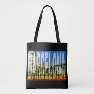spain barcelona tote bag
