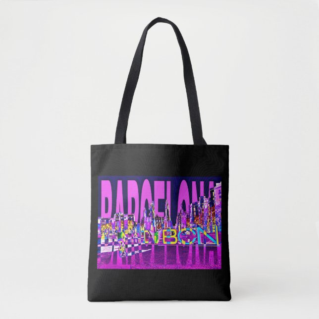 spain barcelona tote bag (Front)