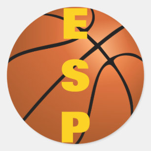 Spain Basketball Team Classic Round Sticker
