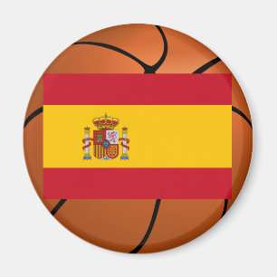 Spain Basketball Team Magnet