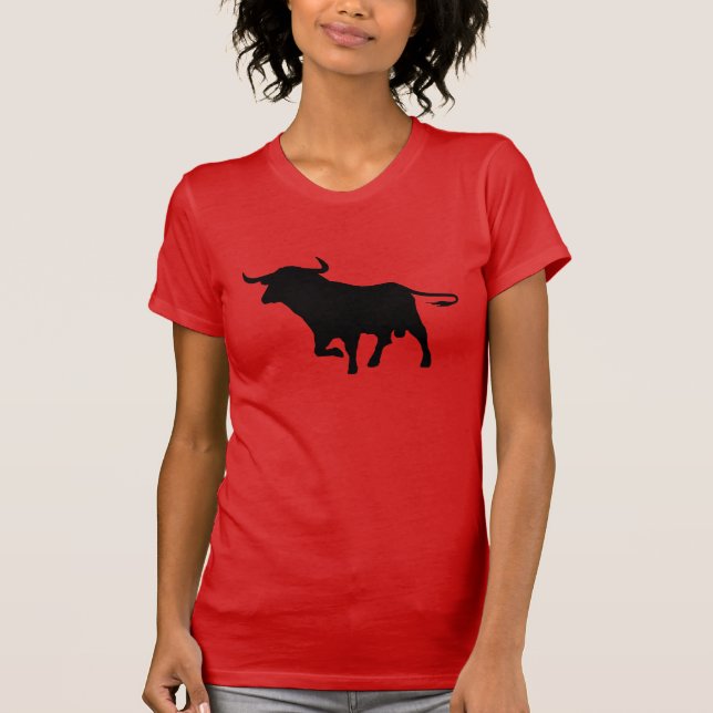 Spain Bull T-Shirt (Front)