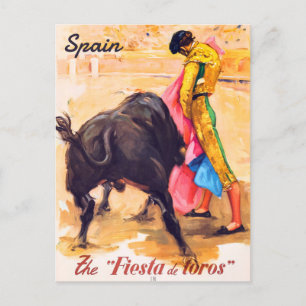 Spain, Bullfighting Arena  Postcard